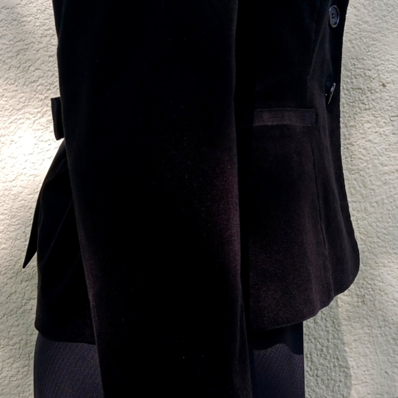 ANTONIO MELANIE LADIES THIN RAILED WIDE LAPEL CORDUROY BLAZER/JACKET - Picture 10 of 17